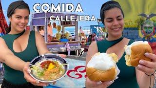 Probando comida callejera en MANABÍ CEVICHE ENCEBOLLADO Y MÁS - Geleocos ft @soystephaniefrancis