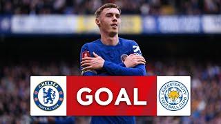 GOAL  Cole Palmer  Chelsea 2-0 Leicester City  Quarter-final  Emirates FA Cup 2023-24