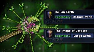 Why do Planteras tentacles vibrate like THAT in Terraria For the Worthy?