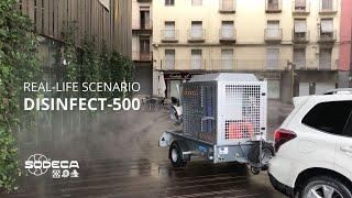 DISINFECT-500 – Real-life scenario