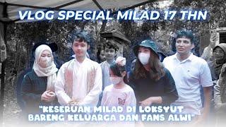 ALWI SENENG  MILAD KE 17 ALWI ASSEGAF DISAMPER FULL KELUARGA ?