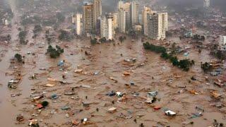 A few minutes ago in Switzerland Major flooding Zermatt was cut off from the outside world