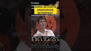 Jamie Lee Curtis Announces Retirement #halloween #halloweenh20 #lauriestrode #michaelmyers