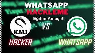 işte Whatsappa böyle sızılıyor Whatsapp Phisingoltalama - kali linux 2023