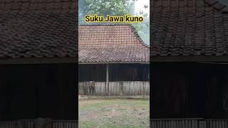 Rumah Jawa kuno masih asli