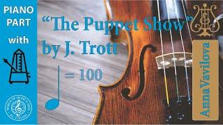 The Puppet Show Op. 5 no.1 J. Trott - for Violin piano accompaniment