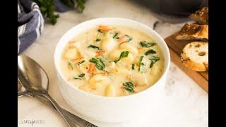 BETTER than Olive Garden Chicken Gnocchi Soup  The Recipe Rebel