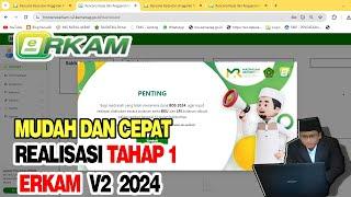 REALISASI Cepat ERKAM Tahap 1 2024