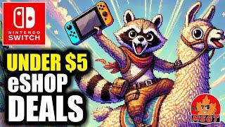 BEST Under $5 Nintendo Switch eSHOP SALES This Week  Best CHEAP Switch eSHOP Games 2024