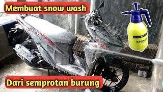 Membuat snow wash  DIY -  snow wash