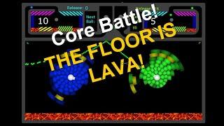 Core Battle The Floor is Lava Episode 16 - Algodoo Territory War