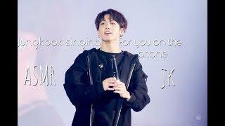 Imagine Jungkook singing you to sleep on the phone