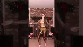 Prancing Around  Rudolph does Belly Dance 