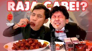 MAKAN AYAM RICHEESE LV 5 + CAROLINA REAPER DAPAT 150 JUTA @anggun_supriadi91