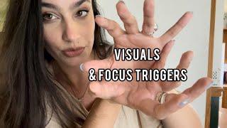 Fast Aggressive ASMR Hand Movements Visuals and Focus Triggers