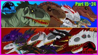 Cartoon movieArmored Dinosaurs Against Hybrid Dinosaurs Invasion of Jurassic Worldpart1524