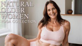 Natural Older Women Over 60 In Yoga Clothes - Yoga Fashion  4