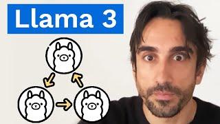 “Llama 3 with Agents gives you Godlike power” - Pietro Schirano