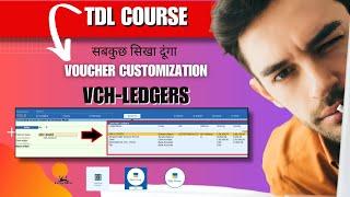 TALLY TDL Course  Voucher TDL - Ledger Extra Details @LearnWell