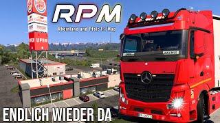 ETS2 1.50 I RPM - Rheinland & Pfalz 11 Map  Endlich wieder da 2710 EURO TRUCK SIMULATOR 2