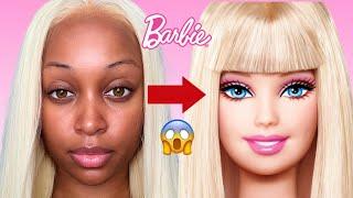 BARBIE MAKEUP TRANSFORMATION  BARBIE MOVIE  Makeup Tutorial