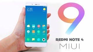 MIUI 9 for Redmi Note 4  How to Install & First Look