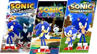 Modern Era Sonic games recreated in Sonic World