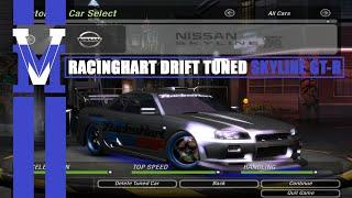 Need For Speed Underground 2 RacingHart Drift Tuned Skyline GT-R  VM PLAYS