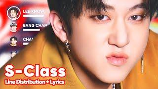 Stray Kids - S-Class 특 Line Distribution + Lyrics Karaoke PATREON REQUESTED