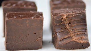 Only 2 Ingredient Chocolate Fudge Recipe  Easy Chocolate Fudge Recipe