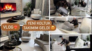 YENİ KOLTUK TAKIMIM GELDİSEN BU ZAMANA KADAR NERDEYDİN️‍ #reklam