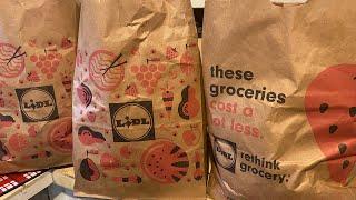 Lidl Grocery Haul with prices 112921