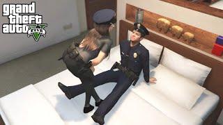 GTA 5 - HOT Police Girlfriend Mission Michael and Christie
