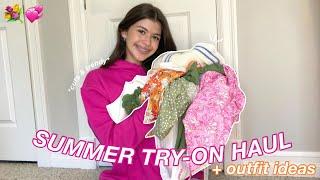 2022 SUMMER TRY  HAUL + outfit ideas ft. CIDER