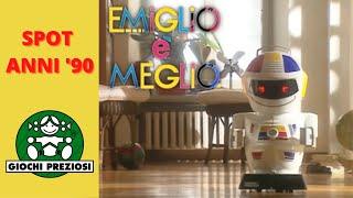 EMIGLIO é MEGLIO SPOT ANNI 90 GIOCHI PREZIOSI - ROBOT GIOCATTOLI VINTAGE