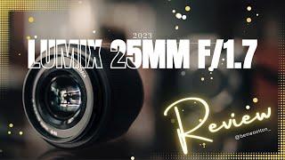 Lumix 25mm f1.7 Prime Lens for M43 Cameras