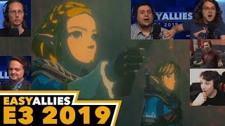 Zelda Breath of the Wild Sequel - Easy Allies Reactions - E3 2019