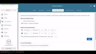 How to use Alarm.com Arming Schedules to Automatically Arm your System