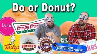 Blind Donut Taste Test  Who makes the Best Doughnuts?