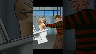 Skibidi toilet vs Jason voorhees IT Pennywise Freddy Michael Leatherface Chucky Jeff Dc2