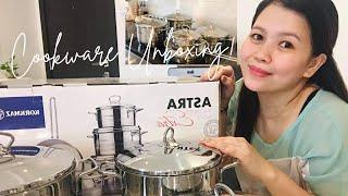 KORKMAZ  KORKMAZ ASTRA TENCERE SET A2020  KORKMAZ COOKWARE UNBOXING