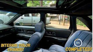 1993 Bubble Chevy Build Ep.11 The Interior Color Change is 85% Complete
