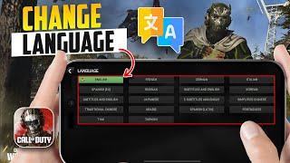 How to Change Language in Call of Duty Warzone Mobile on iPhone