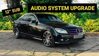 From Stock to Stunning Mercedes C-Class Audio Upgrade