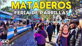 【4K】La MEJOR FERIA de PARRILLAS - MATADEROS Buenos Aires  Grill Fair Ride