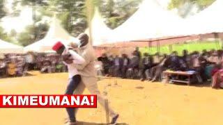 KIMEUMANA Didmus Barasa beaten like Burukenge while defending Ruto in Bungoma after Maandamano