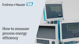 How to measure process energy efficiency