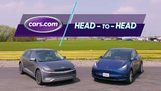 Hyundai Ioniq 5 Vs. Tesla Model Y Functional Vs. Funky — Cars.com