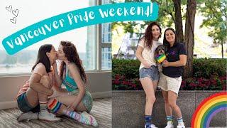 Vancouver Pride Vlog 2021  MARRIED LESBIAN TRAVEL COUPLE  Lez See the World