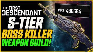 The BEST Boss Killing Weapon 500K DPS  The First Descendant Tamer Weapon Build Guide